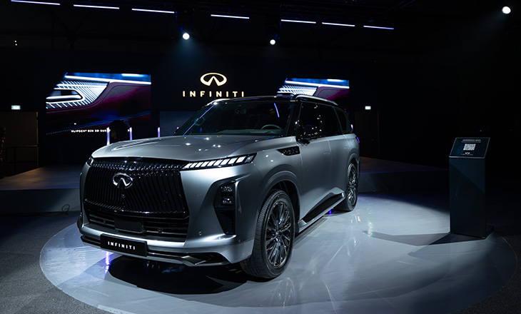 إطلاق سيارة إنفينيتي QX80 الاستثنائيّة والجديدة كلياً